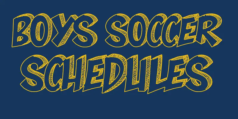 Hockomock Boys Soccer Schedules