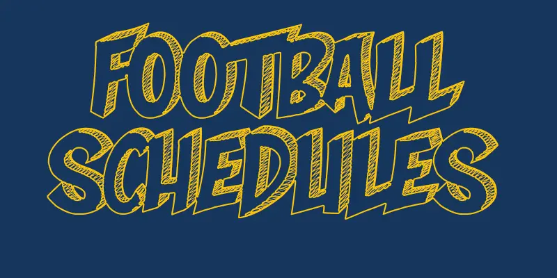 Hockomock Football Schedules