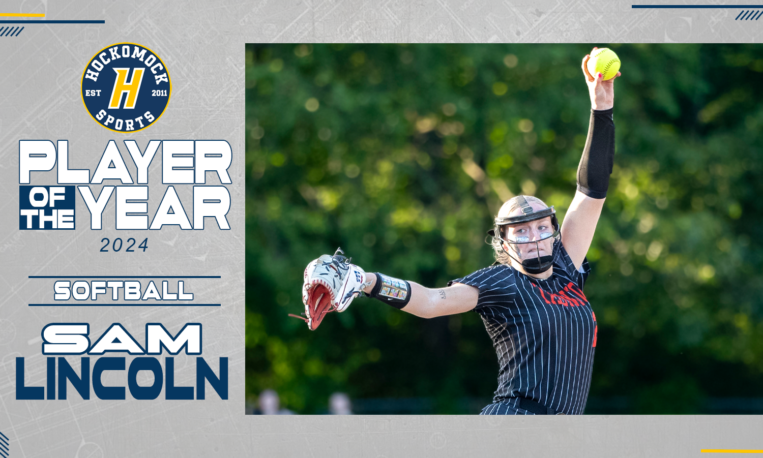 Sam Lincoln 2024 HockomockSports Softball Awards