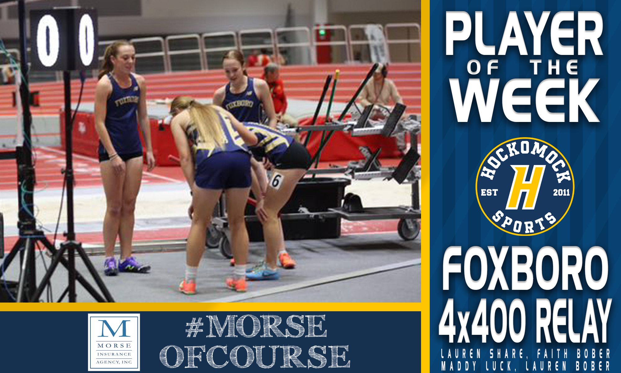 Foxboro 4x400 Relay Team