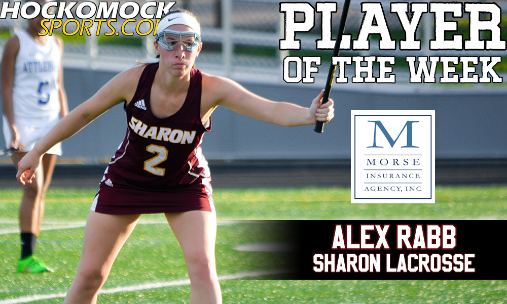 Player of the Week Alex Rabb, Sharon Lacrosse