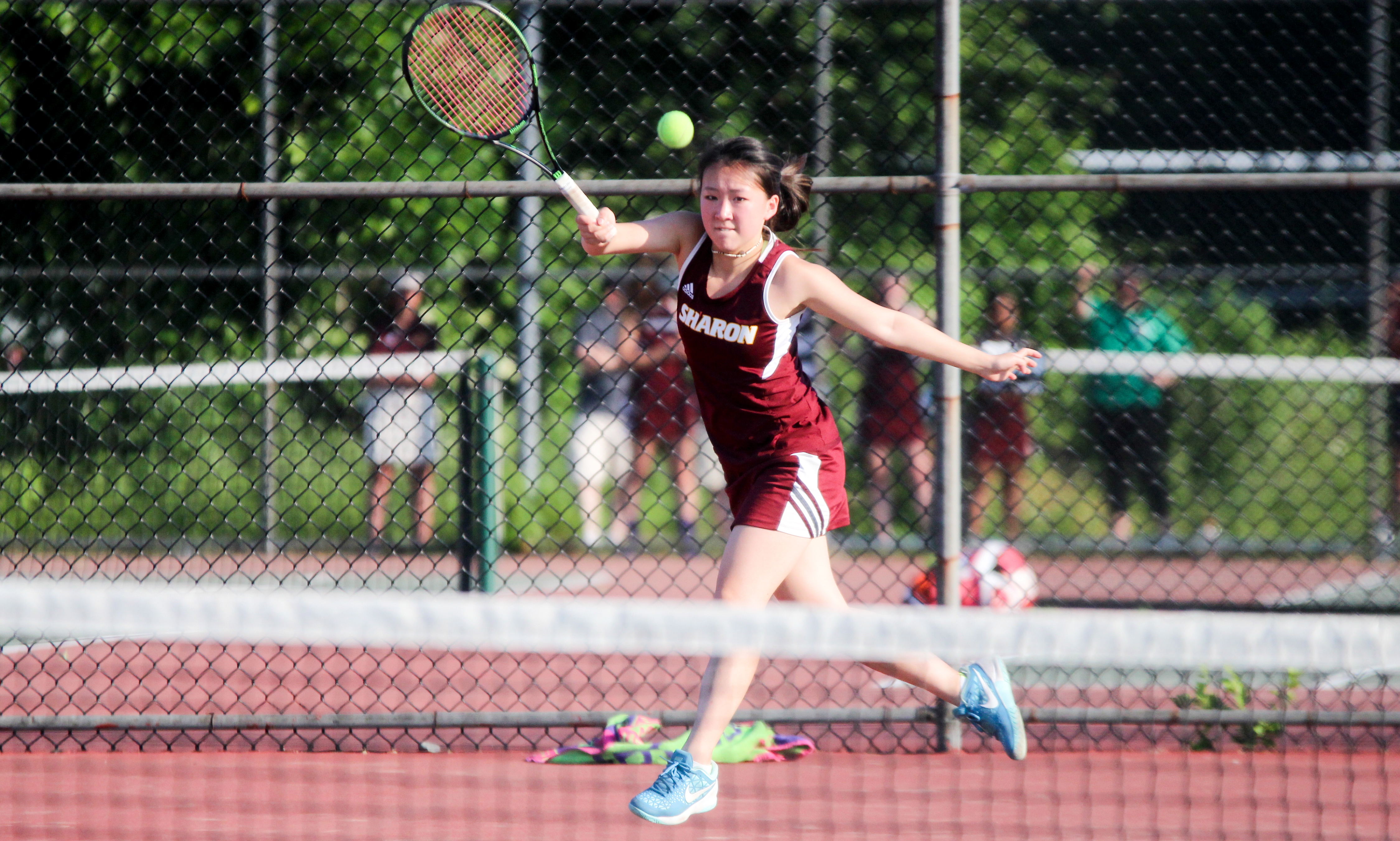 Sharon girls tennis