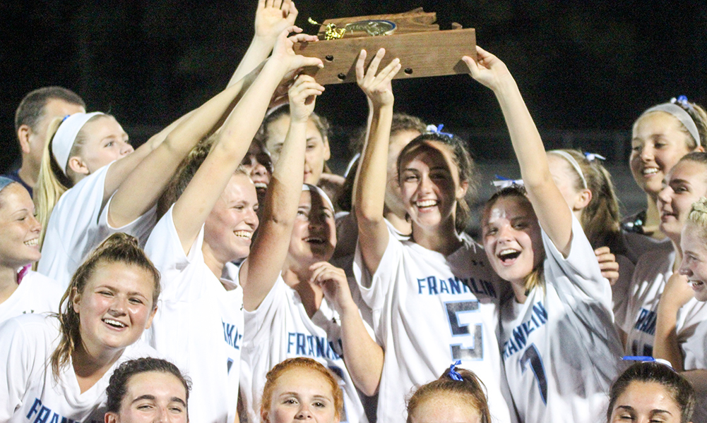 Franklin won another league title in 2017 and the rest of the Hockomock will be trying to bring down the Panthers as a new season gets underway. (Ryan Lanigan/HockomockSports.com)