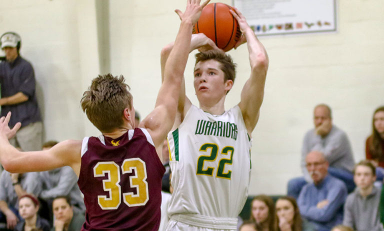 King Philip Boys Basketball Pulls Away From Sharon In Second Half