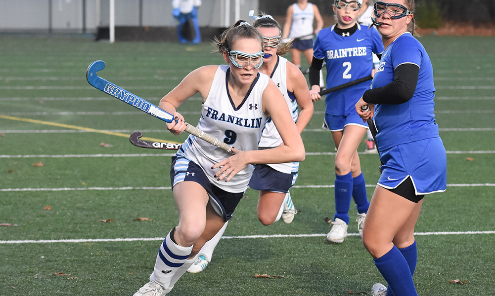 Franklin Field Hockey Rallies to Win Physical Battle With Braintree