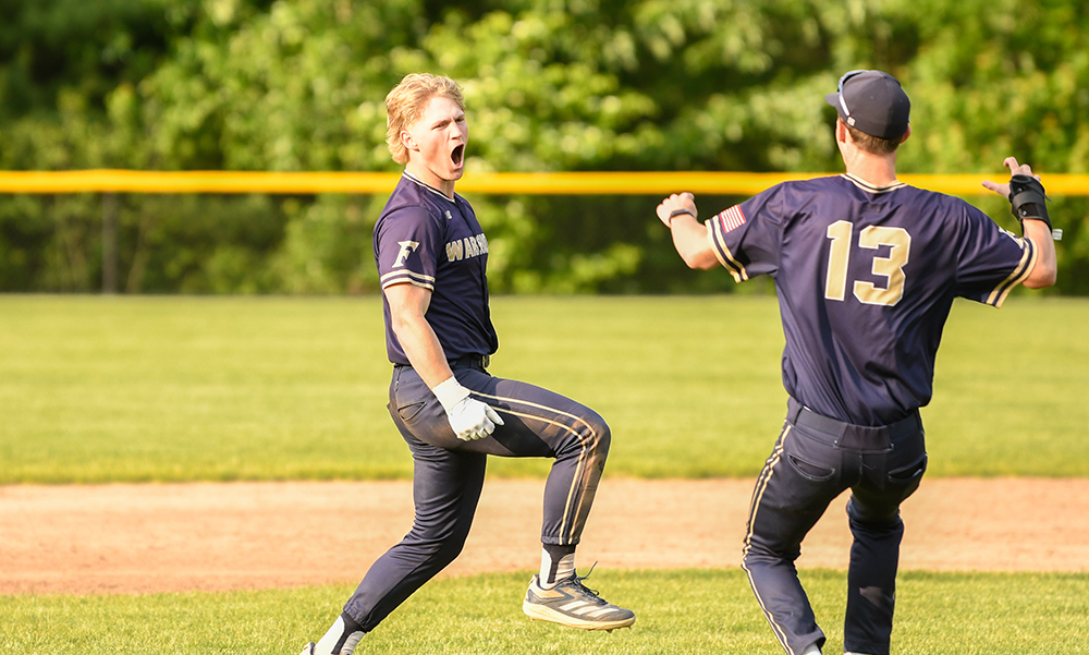 Foxboro Baseball Opens Playoffs with Extra-Inning, Walk-Off Thriller