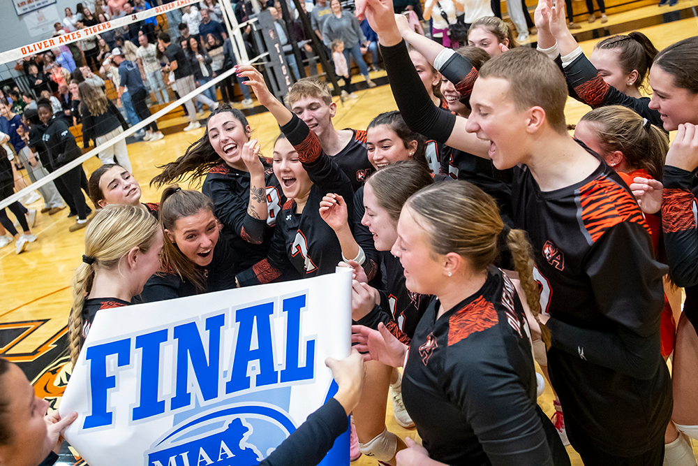Oliver Ames volleyball