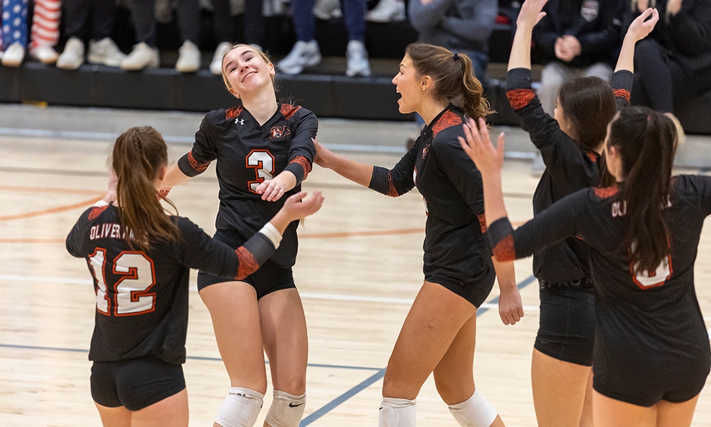 Oliver Ames volleyball