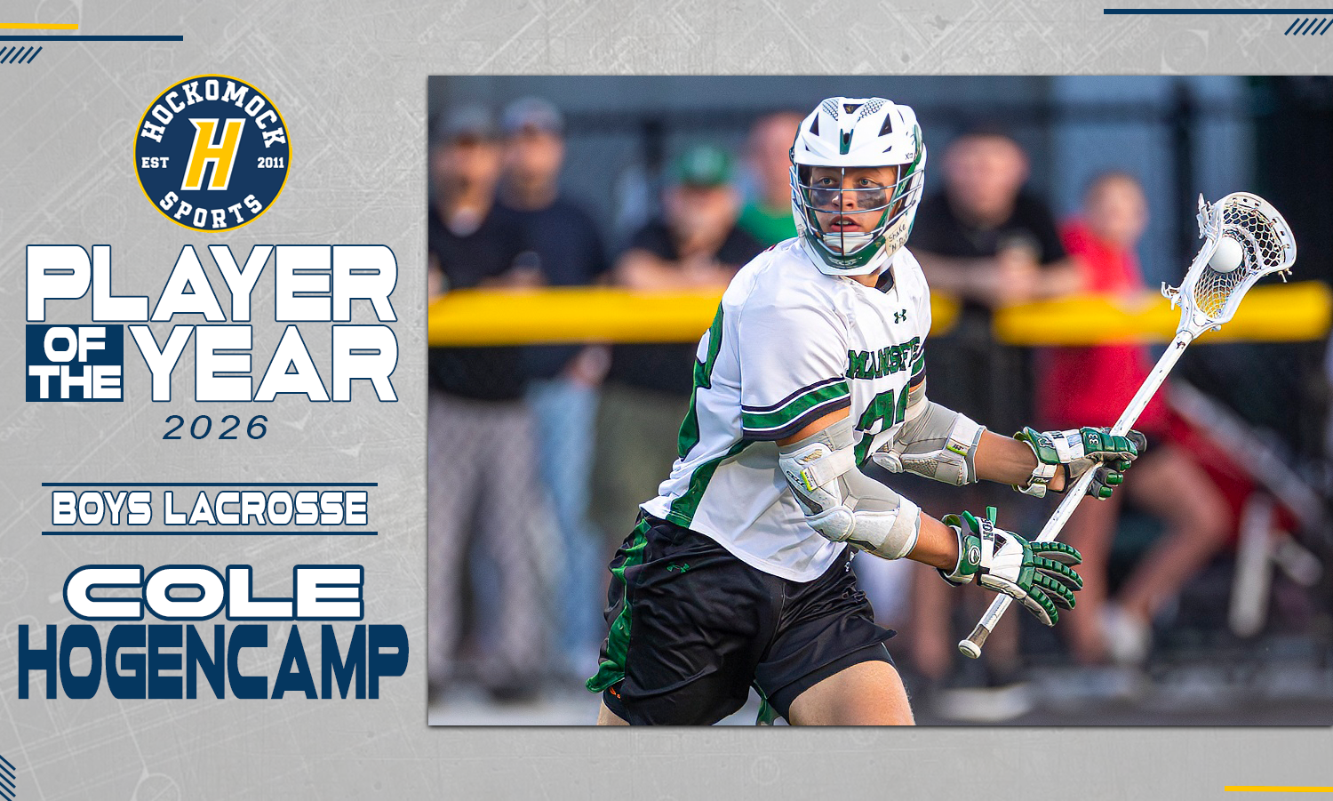 Cole Hogencamp 2026 HockomockSports Boys Lacrosse Awards