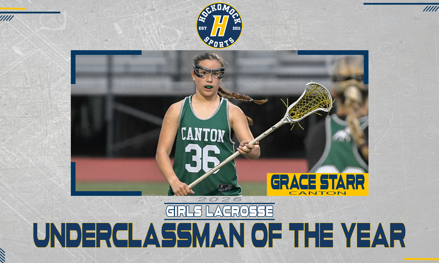 Grace Starr 2026 HockomockSports Girls Lacrosse Awards