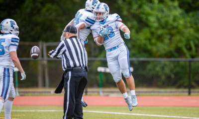 Franklin football Owen Essam Christian Primpas