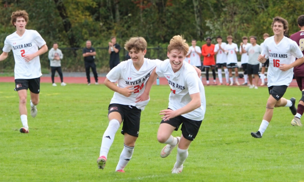 Oliver Ames boys soccer Derek Walsh