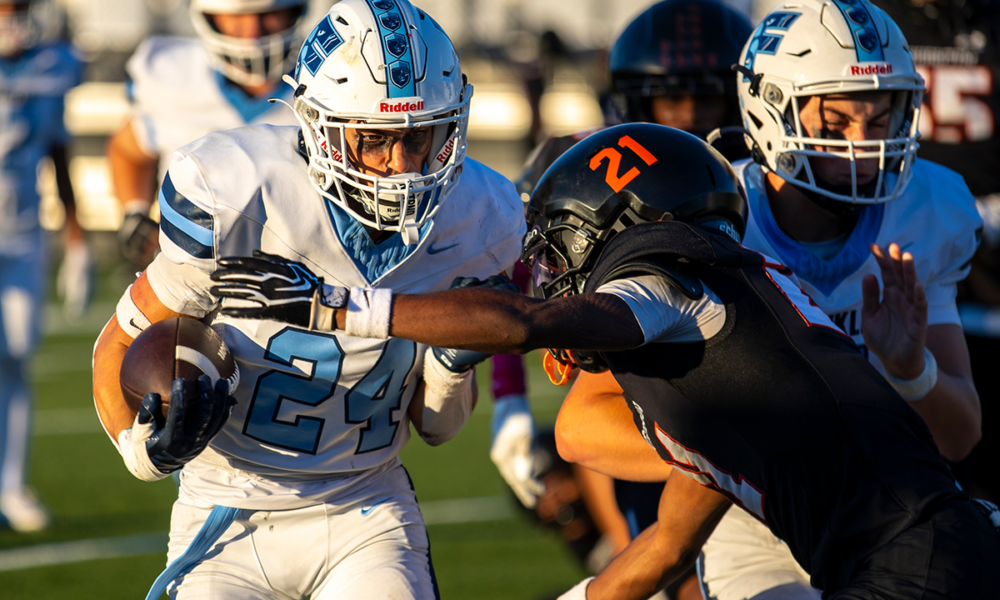 Franklin football Owen Essam vs. Stoughton football