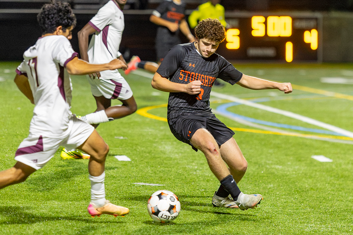 Stoughton boys soccer Sam Issa