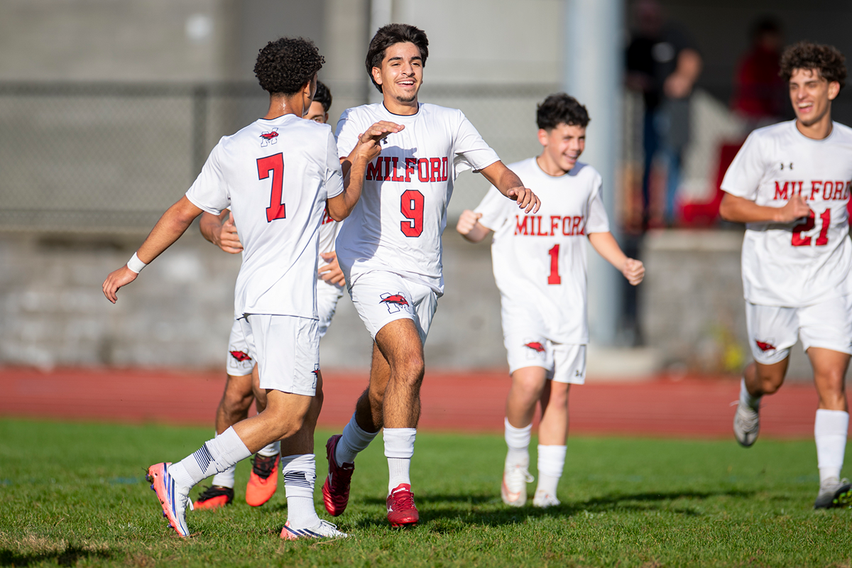Gio Cappelli Milford boys soccer