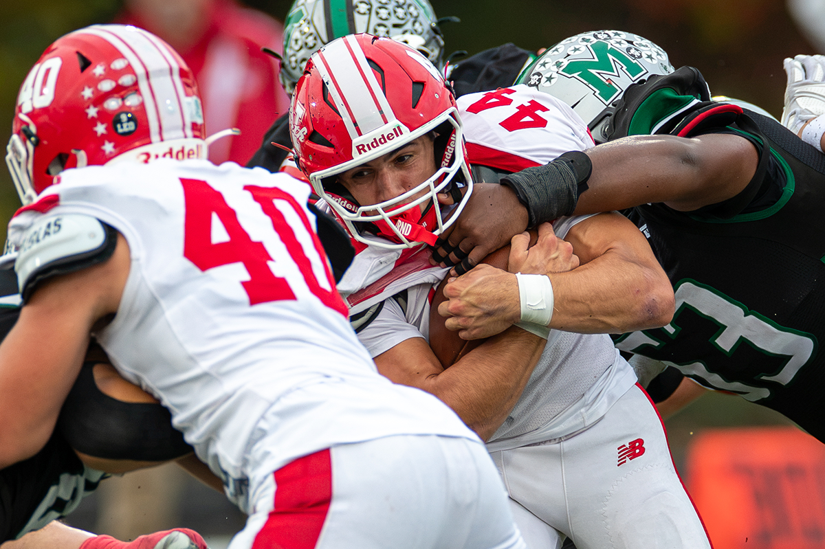 North Attleboro football Joseph Ruggiero vs. Mansfield football