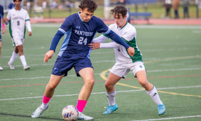 Franklin boys soccer vs. Mansfield boys soccer Cam Lambert