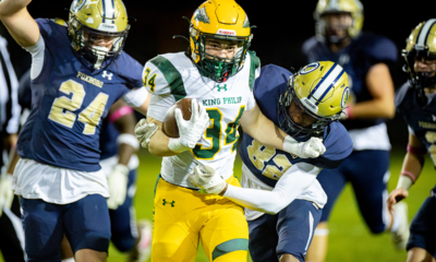 King Philip football Ethan O'Connell
