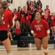 North Attleboro volleyball Maruna Solomon vs. Mansfield volleyball