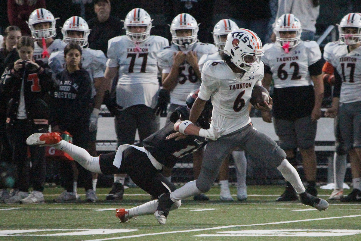 Taunton football Amari Teixeira