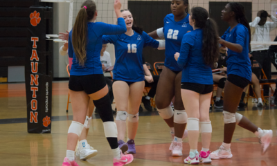 Attleboro volleyball vs. Taunton volleyball